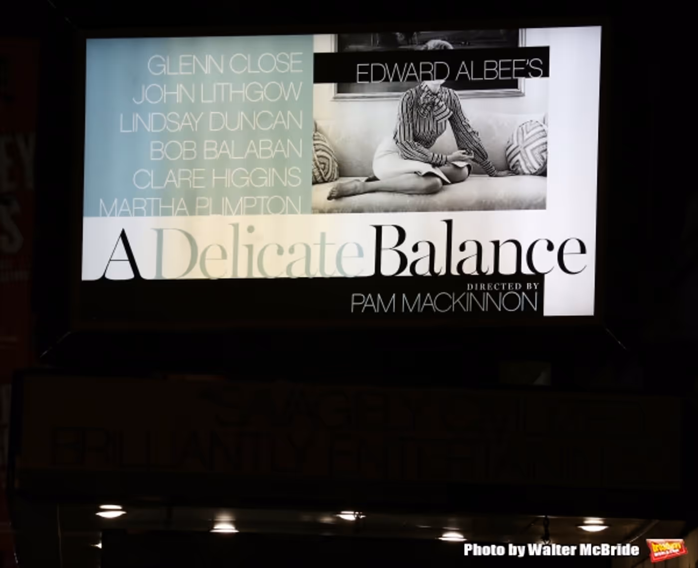 Photo Coverage: A DELICATE BALANCE Pays Tribute to Mike Nichols at Opening Night Curtain Call Image