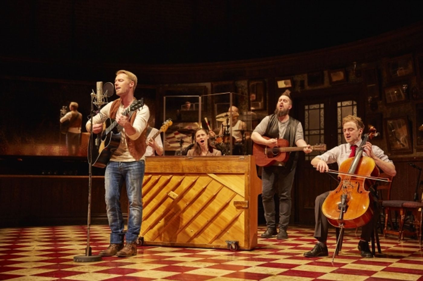 Photo Coverage: Ronan Keating Joins Cast Of ONCE!  Image