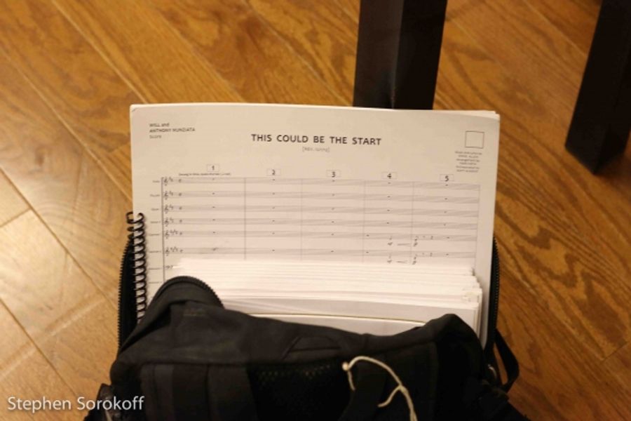 Photo Coverage: Anthony Nunziata & Tedd Firth Rehearse for Upcoming 54 Show  Image