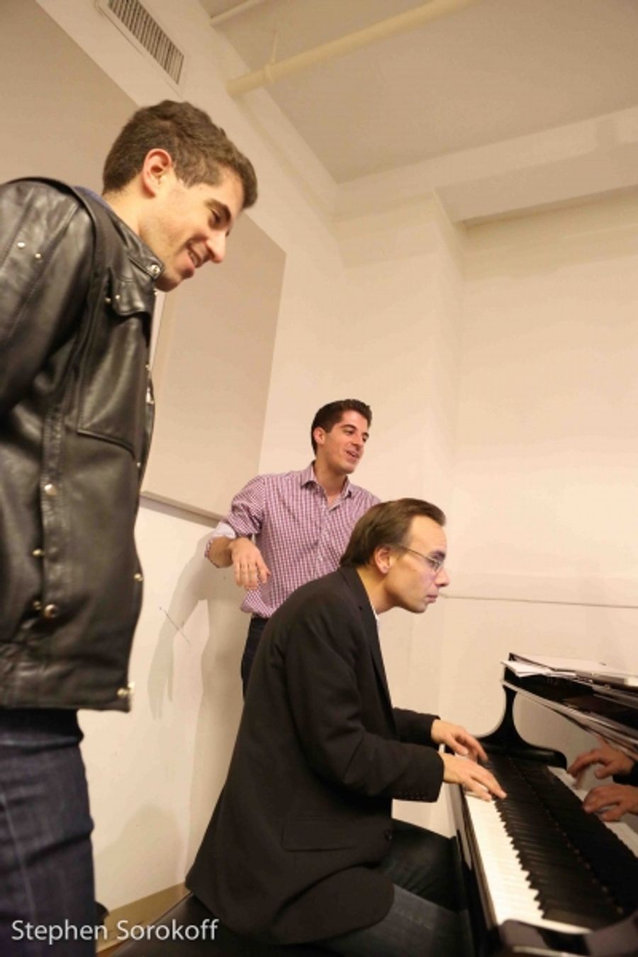 Photo Coverage: Anthony Nunziata & Tedd Firth Rehearse for Upcoming 54 Show  Image