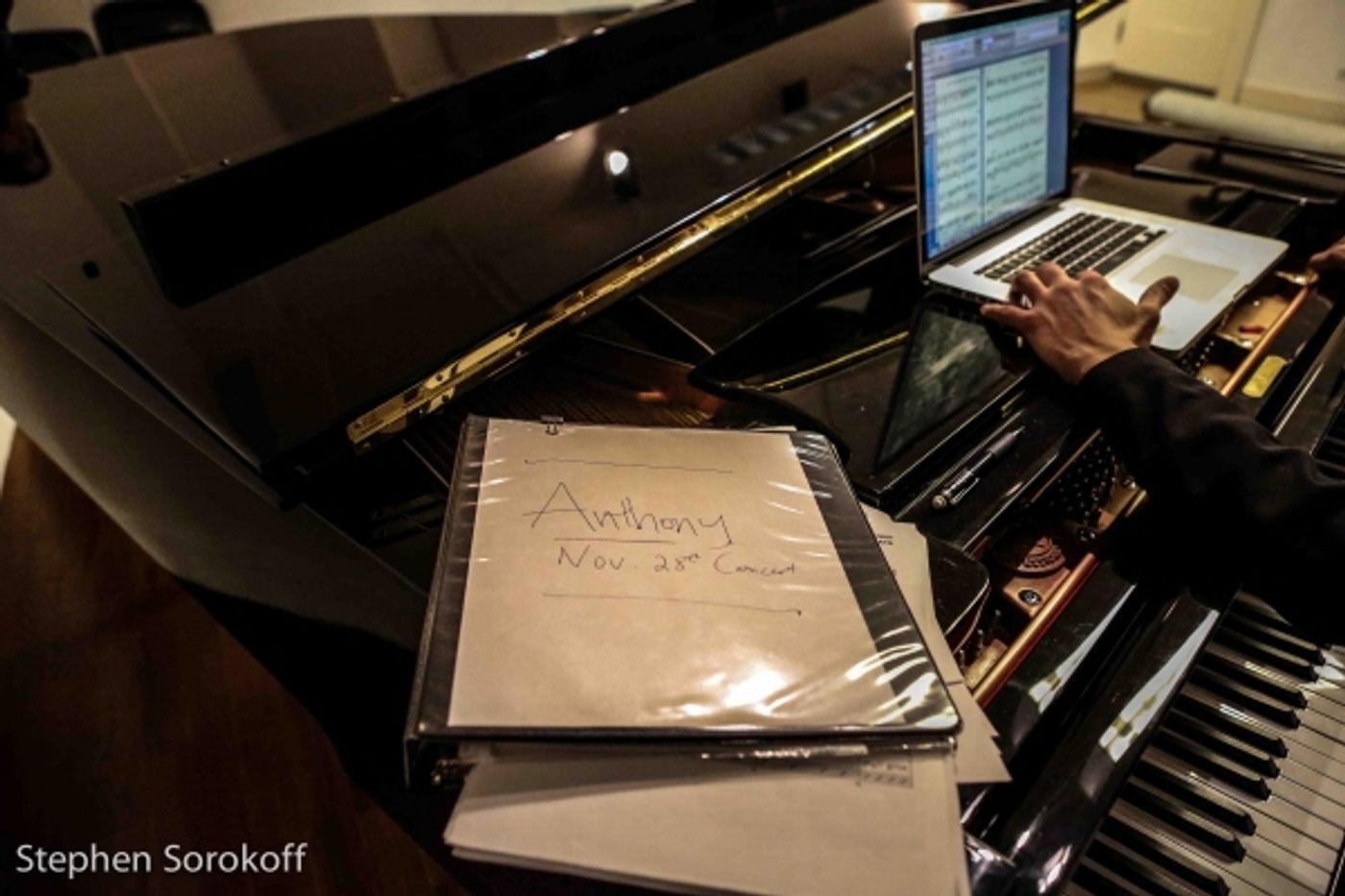 Photo Coverage: Anthony Nunziata & Tedd Firth Rehearse for Upcoming 54 Show Photo Coverage: Anthony Nunziata & Tedd Firth Rehearse for Upcoming 54 Show Image