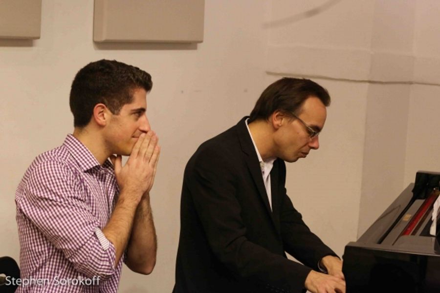 Photo Coverage: Anthony Nunziata & Tedd Firth Rehearse for Upcoming 54 Show  Image