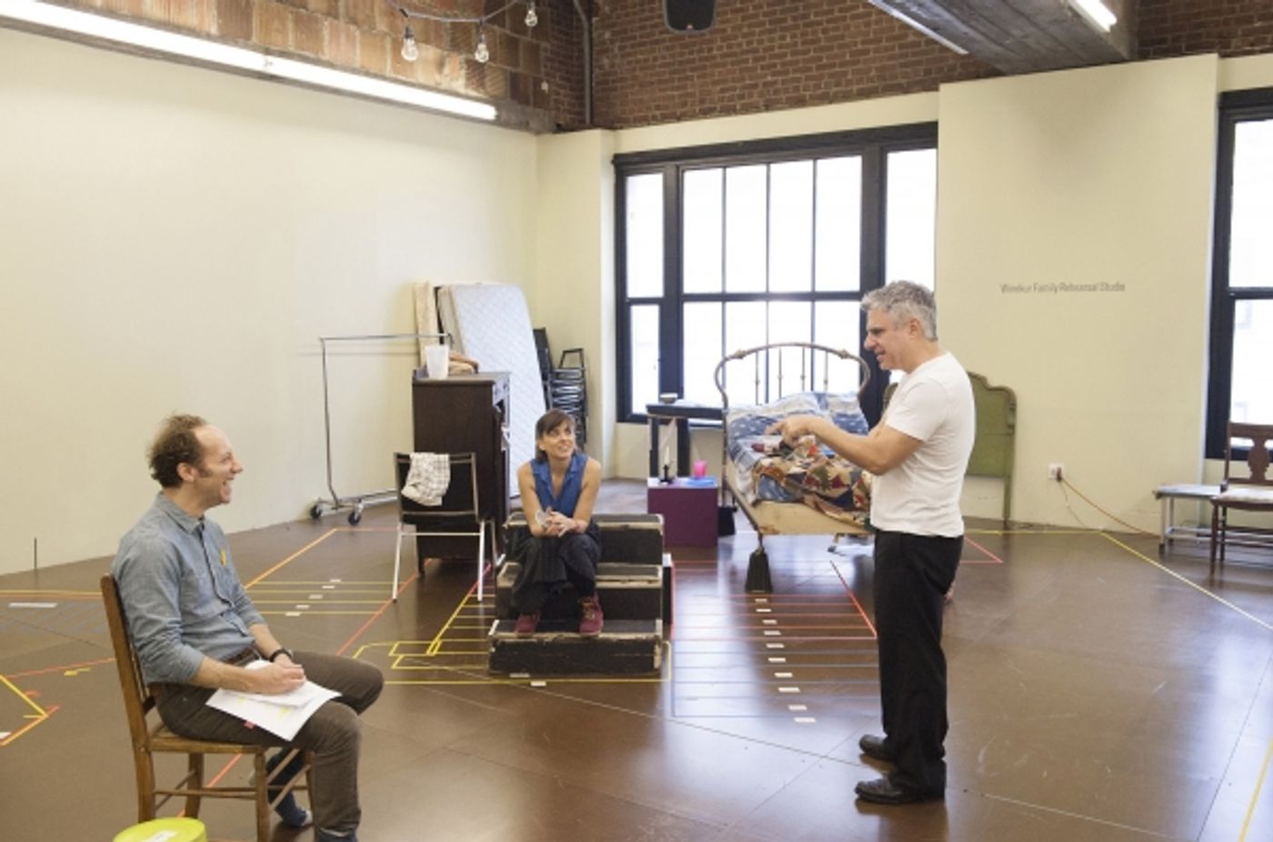 Photo Flash: In Rehearsal for Atlantic Theater's DYING FOR IT  Image