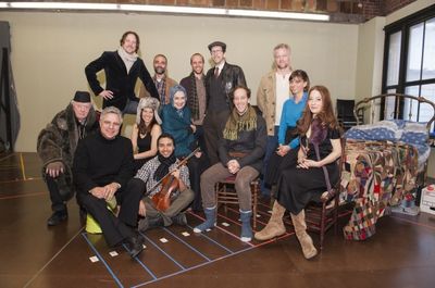 Standing: Patch Darragh, Ben Beckley, Nathan Dame, Robert Stanton, C.J. Wilson; Sitti Photo