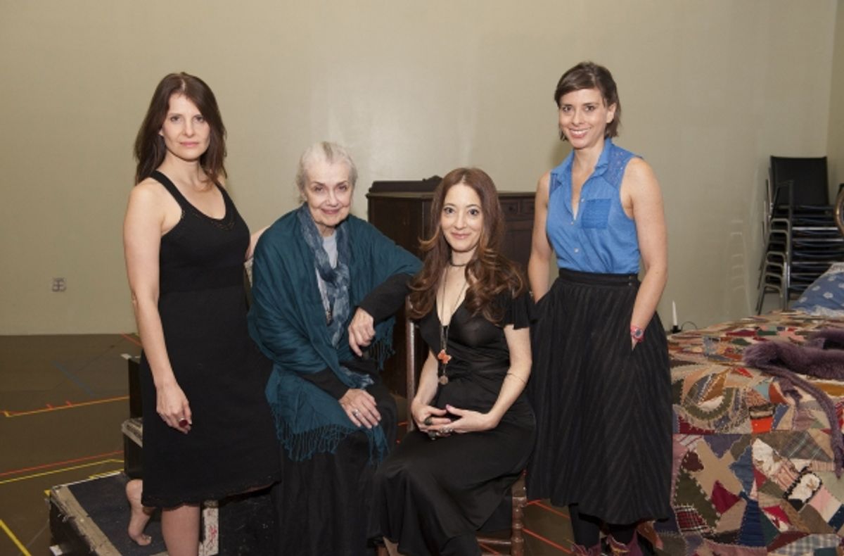 Mia Barron, Mary Beth Peil, Clea Lewis and Jeanine Serralles at 