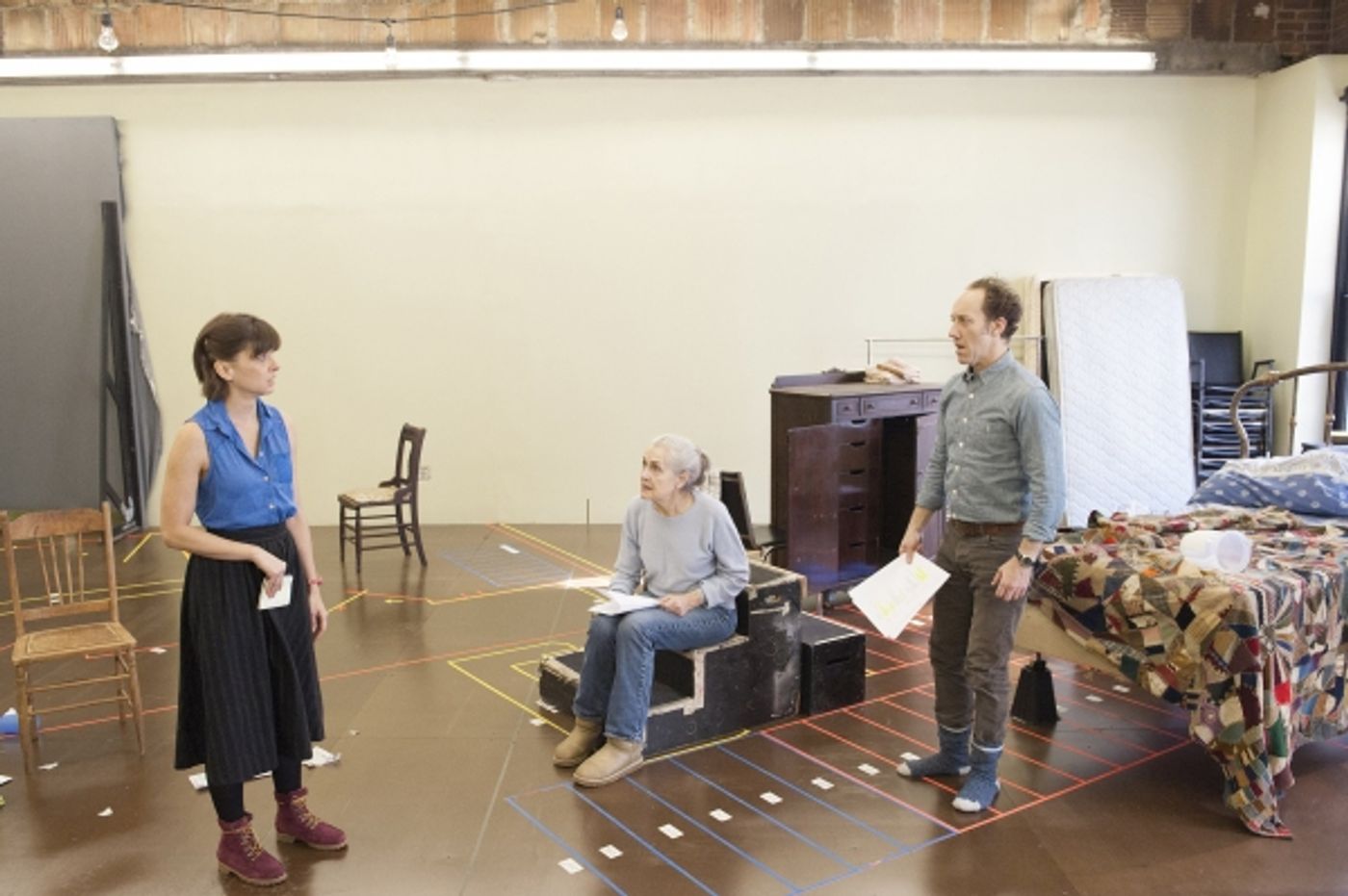 Photo Flash: In Rehearsal for Atlantic Theater's DYING FOR IT  Image
