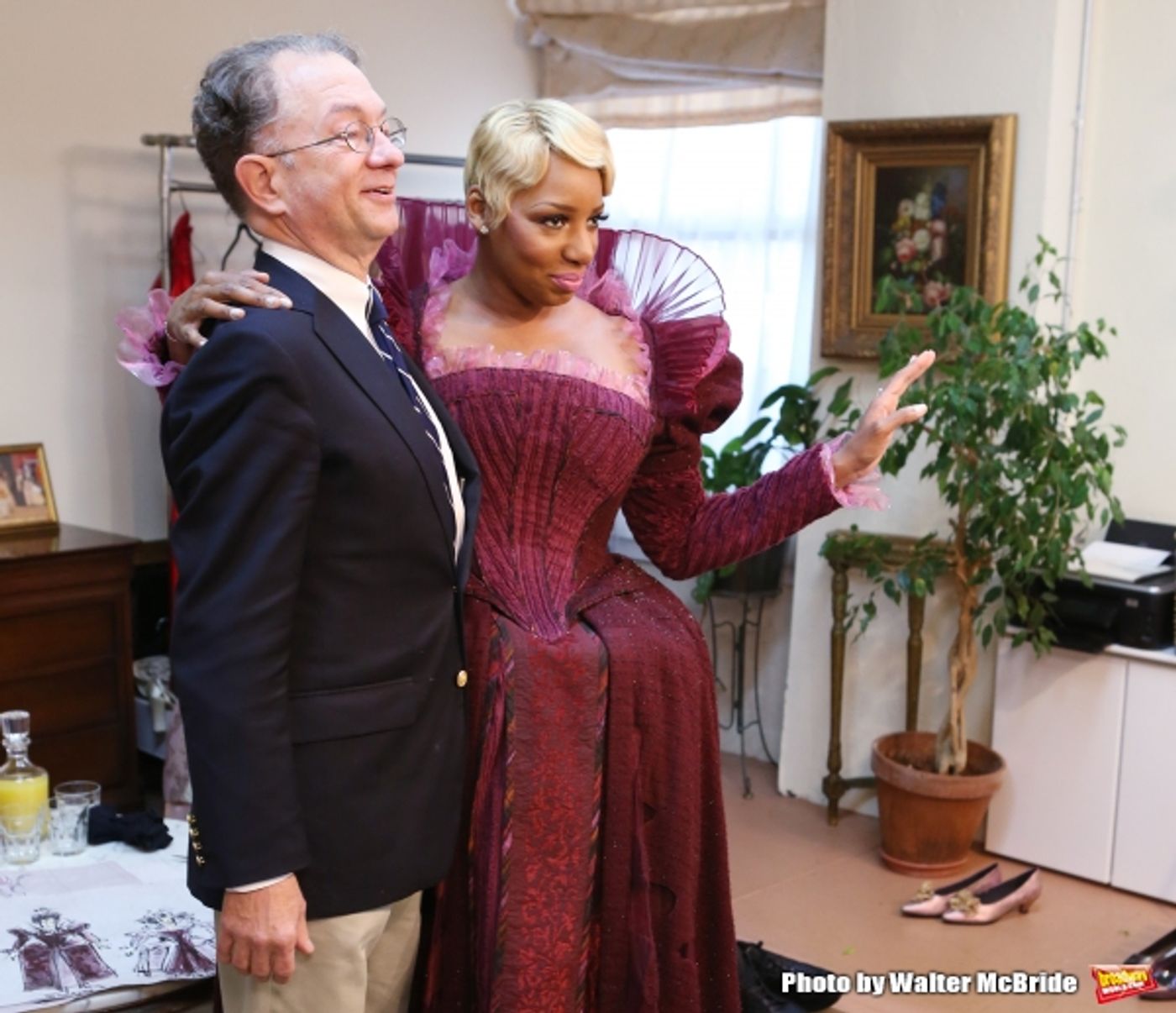 Exclusive Photo Coverage: NeNe Leakes Makes a Regal 'Madame' at CINDERELLA Costume Fitting!  Image