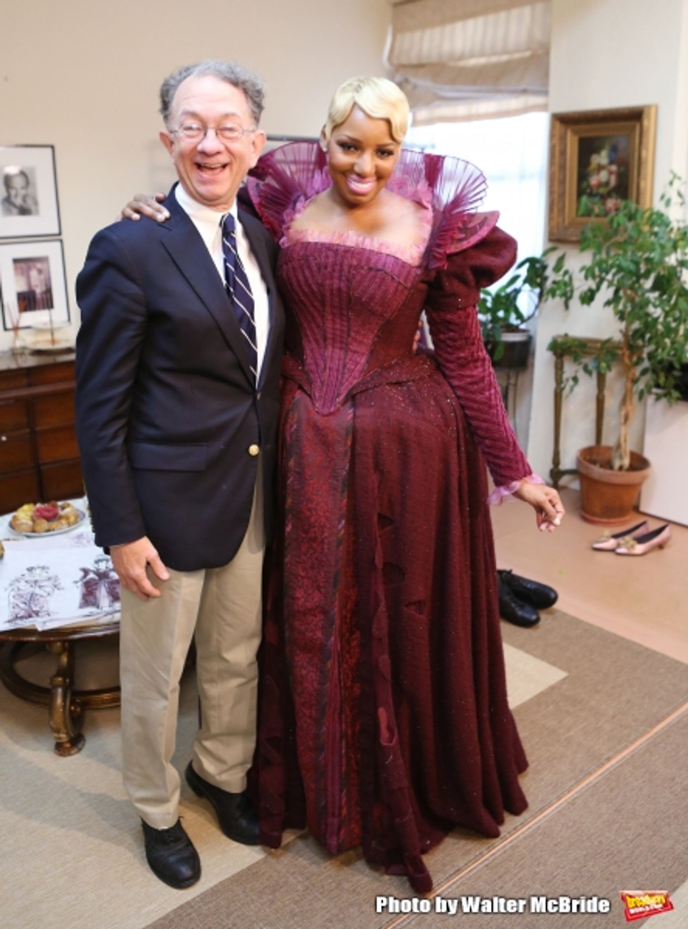 Exclusive Photo Coverage: NeNe Leakes Makes a Regal 'Madame' at CINDERELLA Costume Fitting!  Image