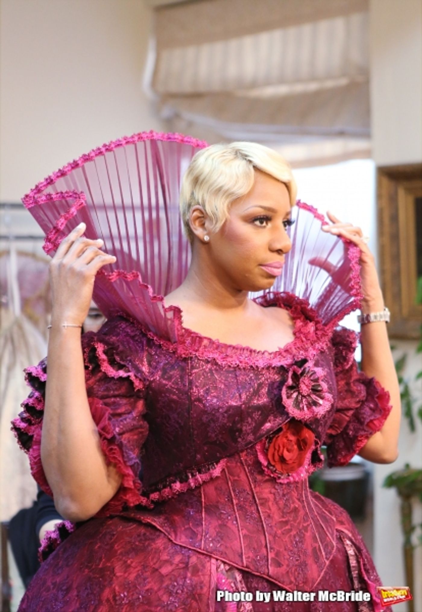 Exclusive Photo Coverage: NeNe Leakes Makes a Regal 'Madame' at CINDERELLA Costume Fitting!  Image