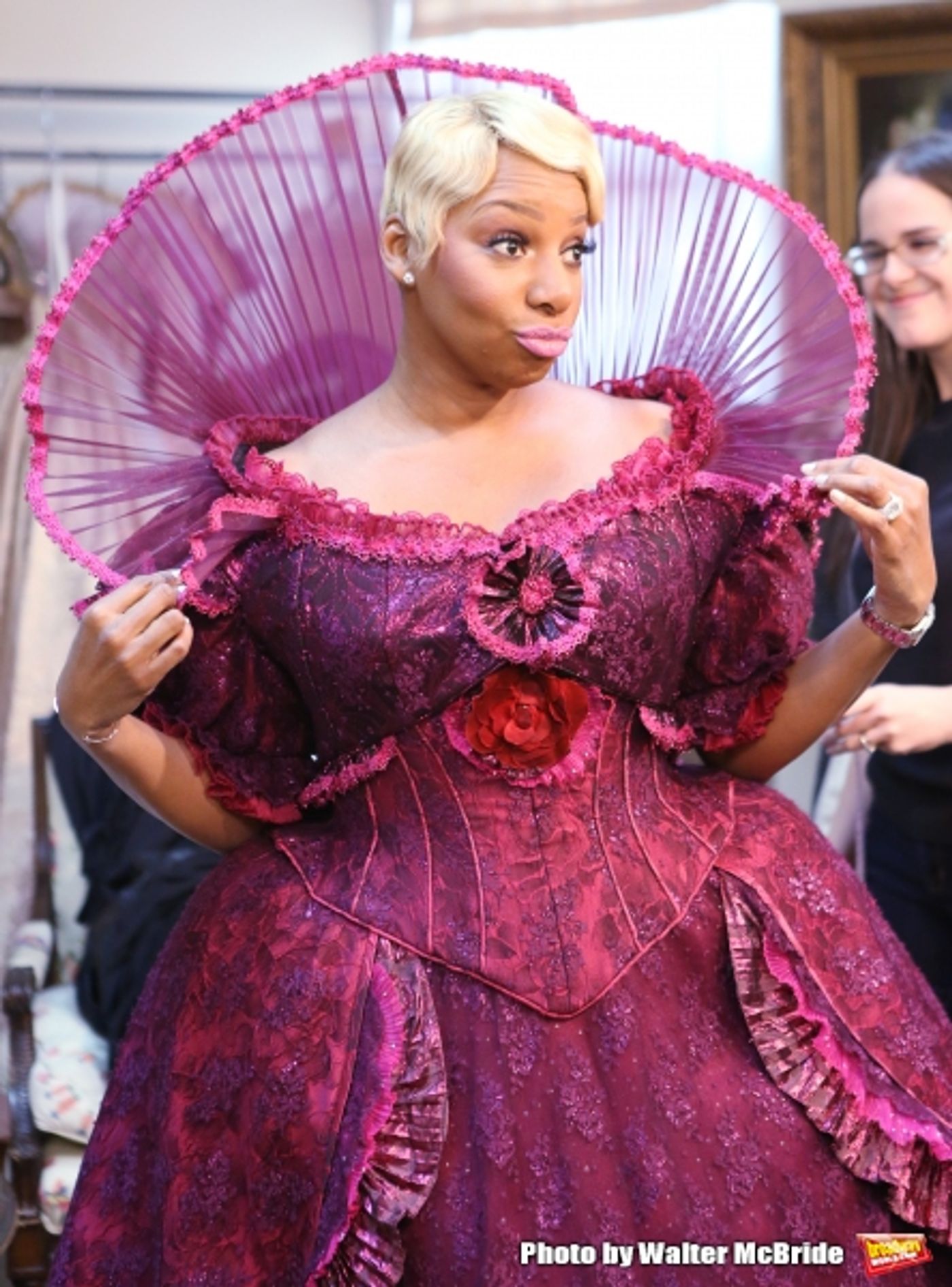Exclusive Photo Coverage: NeNe Leakes Makes a Regal 'Madame' at CINDERELLA Costume Fitting!  Image