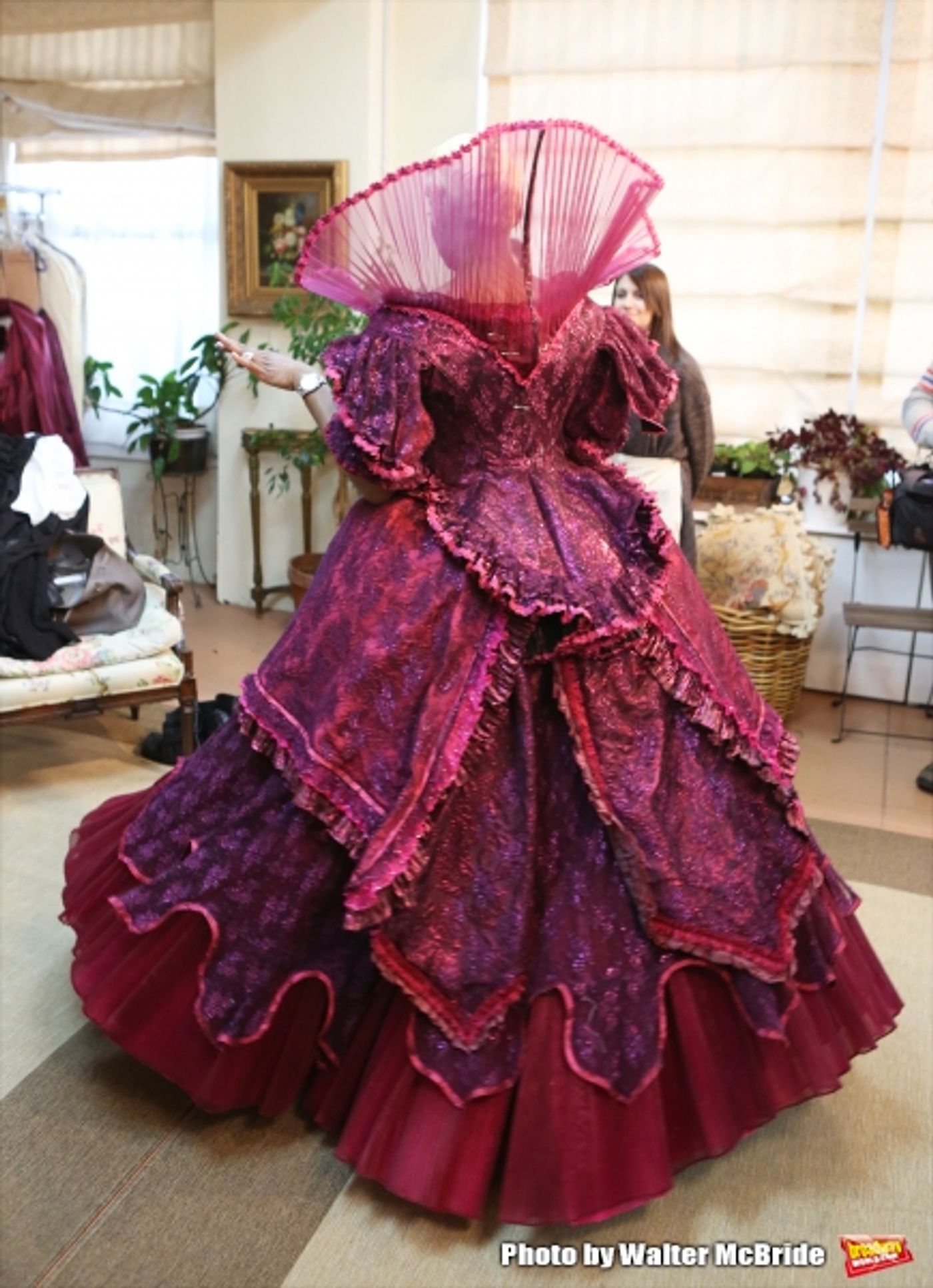 Exclusive Photo Coverage: NeNe Leakes Makes a Regal 'Madame' at CINDERELLA Costume Fitting!  Image