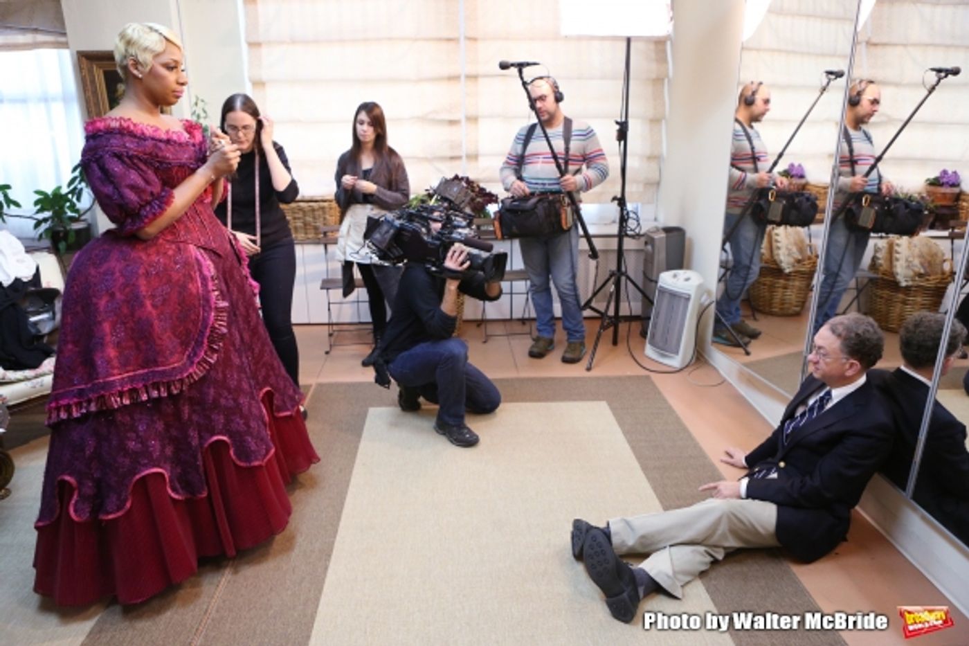 Exclusive Photo Coverage: NeNe Leakes Makes a Regal 'Madame' at CINDERELLA Costume Fitting!  Image