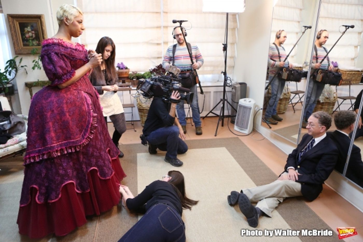 Exclusive Photo Coverage: NeNe Leakes Makes a Regal 'Madame' at CINDERELLA Costume Fitting!  Image