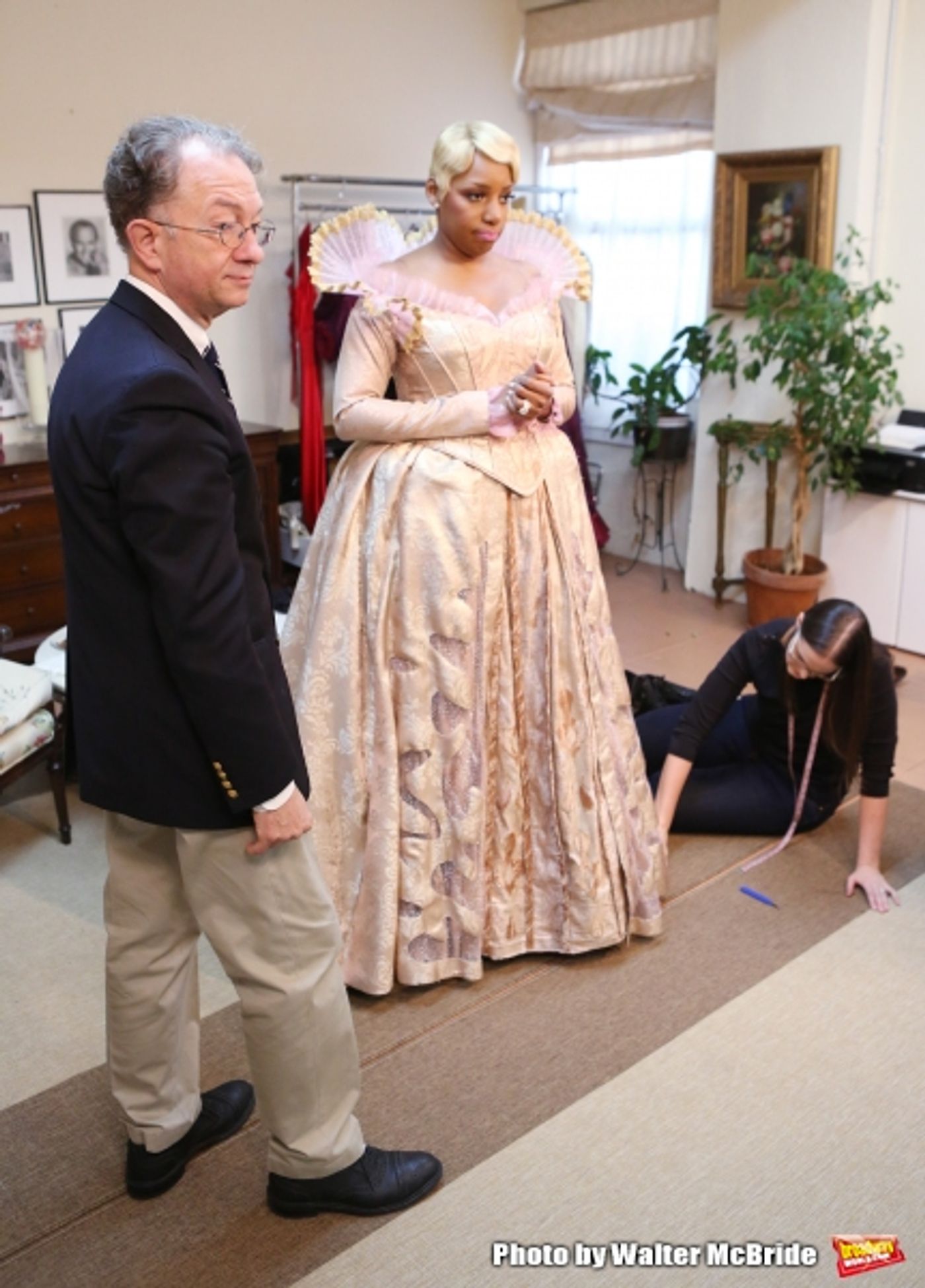 Exclusive Photo Coverage: NeNe Leakes Makes a Regal 'Madame' at CINDERELLA Costume Fitting!  Image