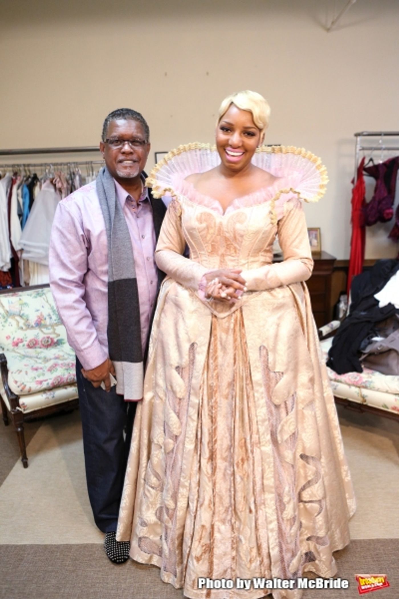 Exclusive Photo Coverage: NeNe Leakes Makes a Regal 'Madame' at CINDERELLA Costume Fitting!  Image