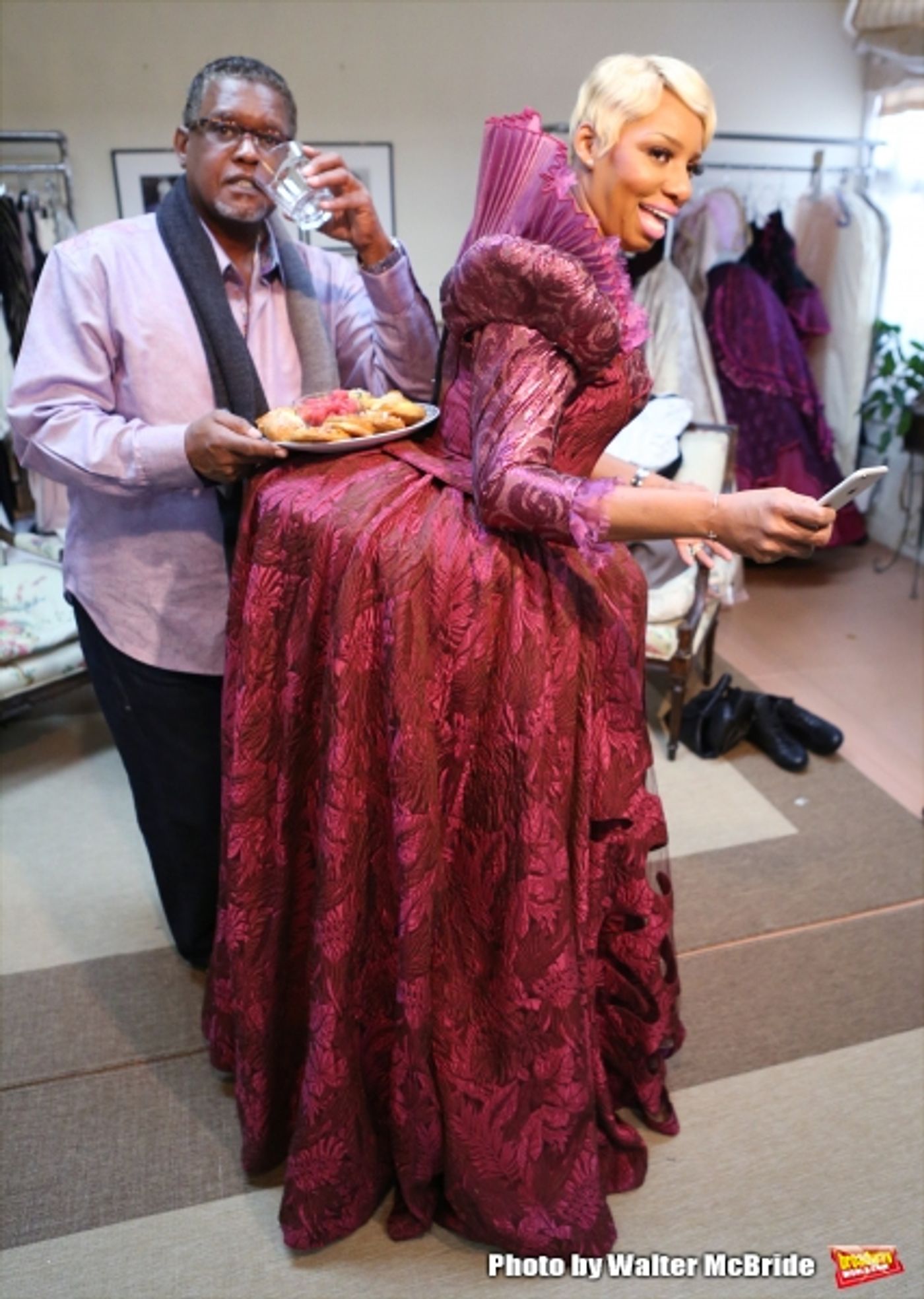 Exclusive Photo Coverage: NeNe Leakes Makes a Regal 'Madame' at CINDERELLA Costume Fitting!  Image