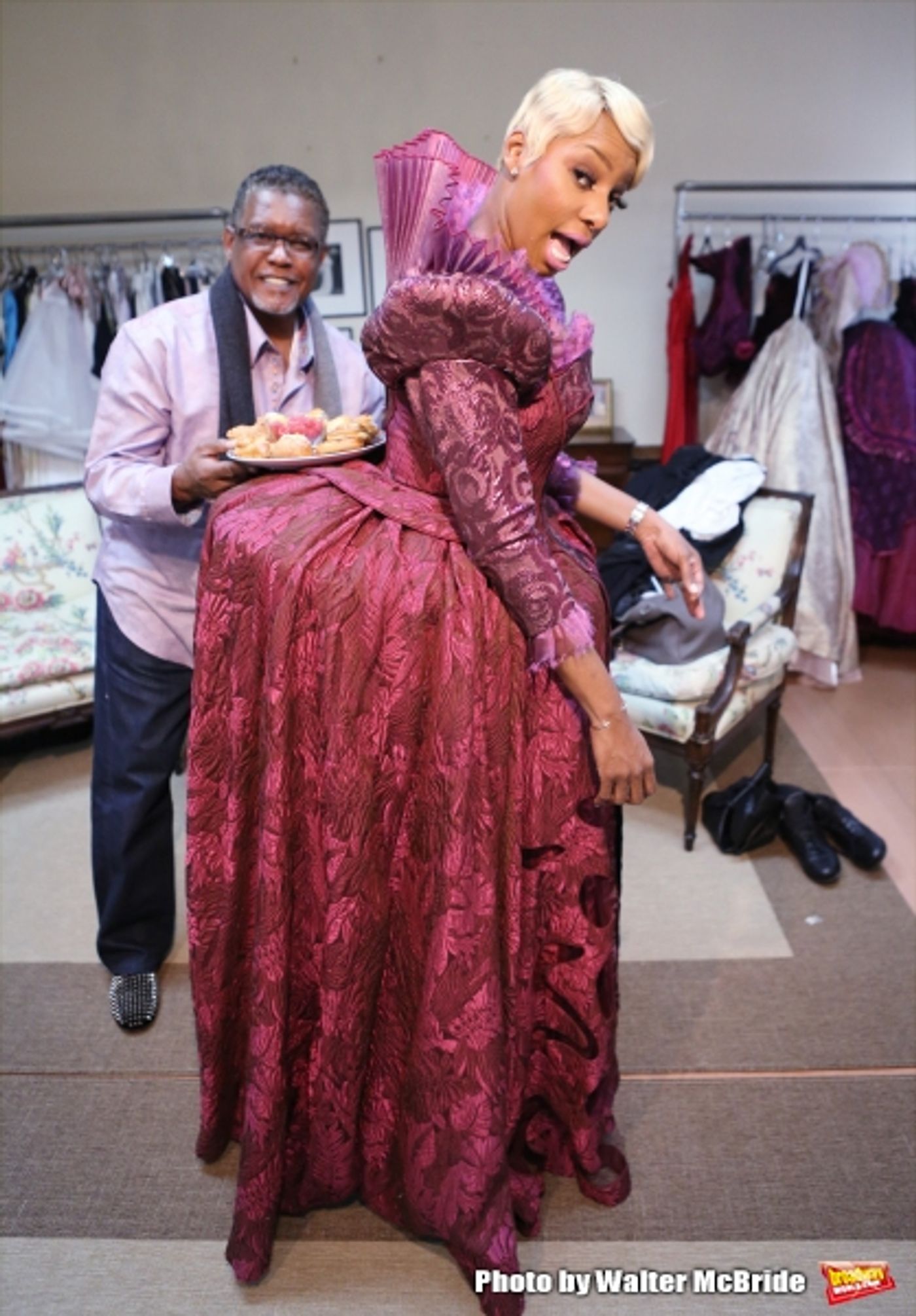 Exclusive Photo Coverage: NeNe Leakes Makes a Regal 'Madame' at CINDERELLA Costume Fitting!  Image