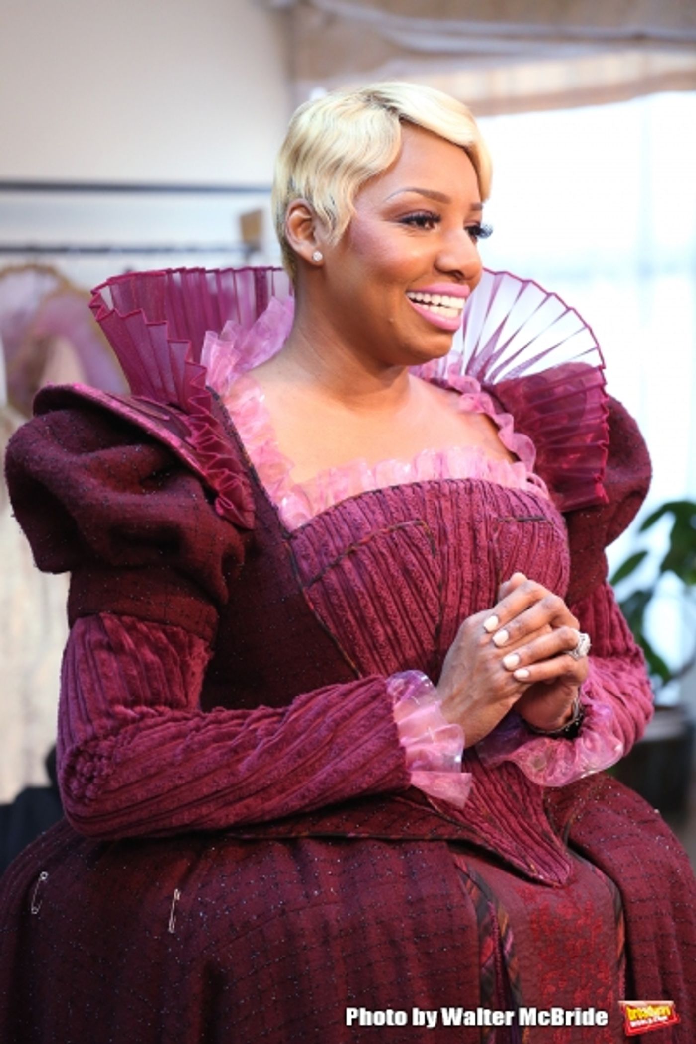 Exclusive Photo Coverage: NeNe Leakes Makes a Regal 'Madame' at CINDERELLA Costume Fitting!  Image