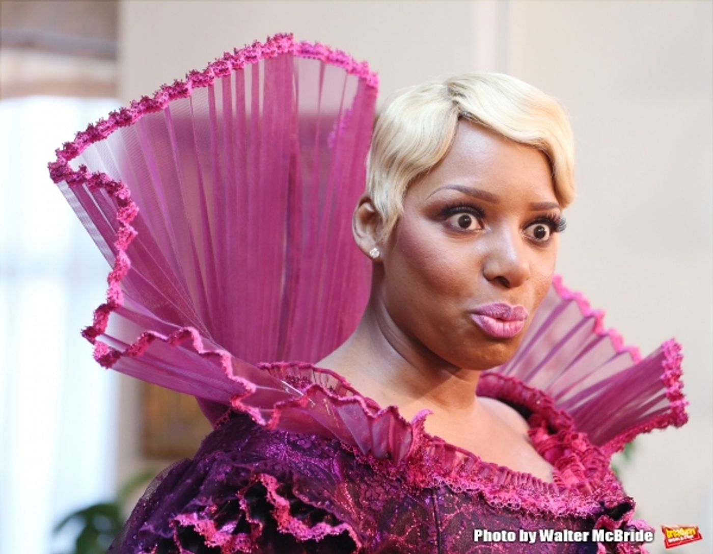 Exclusive Photo Coverage: NeNe Leakes Makes a Regal 'Madame' at CINDERELLA Costume Fitting!  Image
