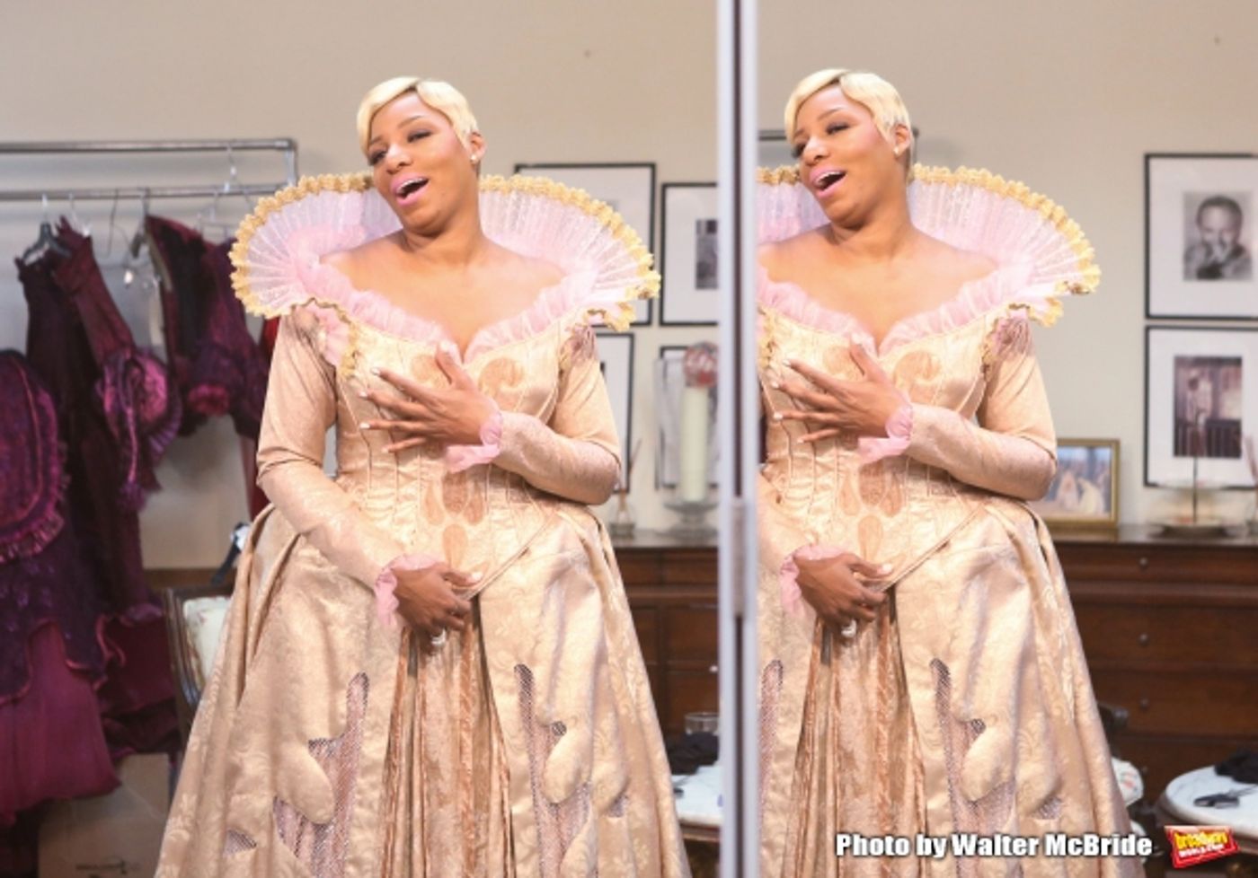 Exclusive Photo Coverage: NeNe Leakes Makes a Regal 'Madame' at CINDERELLA Costume Fitting!  Image
