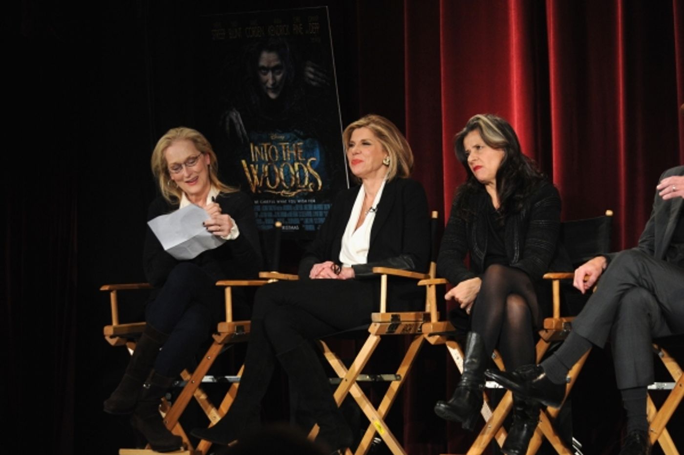 Photo Flash: Meryl Streep, Emily Blunt, and More INTO THE WOODS Stars Participate in Live Q&A  Image