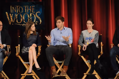Anna Kendrick, Chris Pine and Emily Blunt Photo