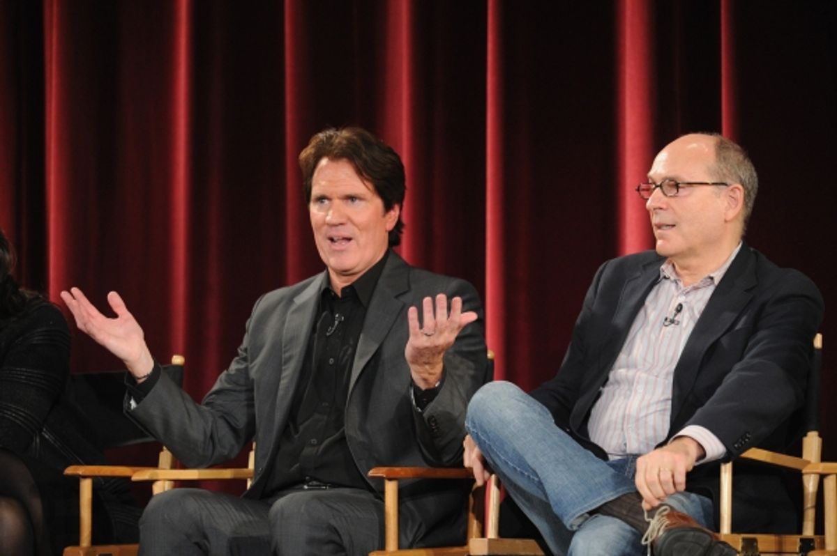 Director Rob Marshall and Screenwriter James Lapine at 
