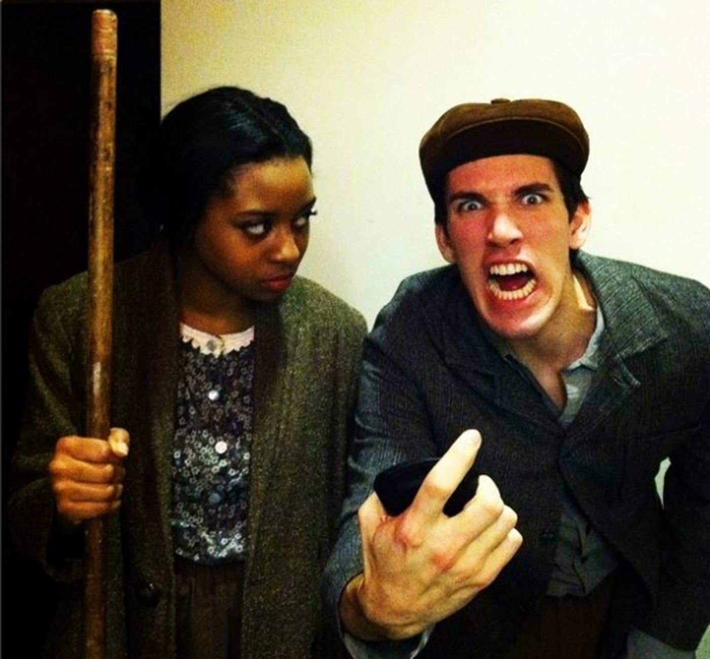 Photo Flash: Saturday Intermission Pics Nov. 22 - Part 2 - HONEYMOON IN VEGAS Shoots First #SIP, and More!  Image