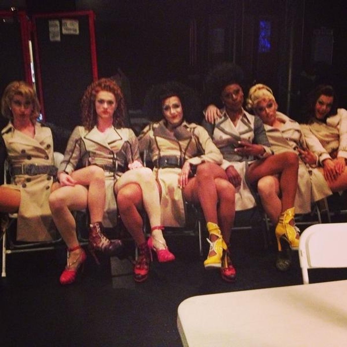 Photo Flash: Saturday Intermission Pics Nov. 22 - Part 2 - HONEYMOON IN VEGAS Shoots First #SIP, and More!  Image