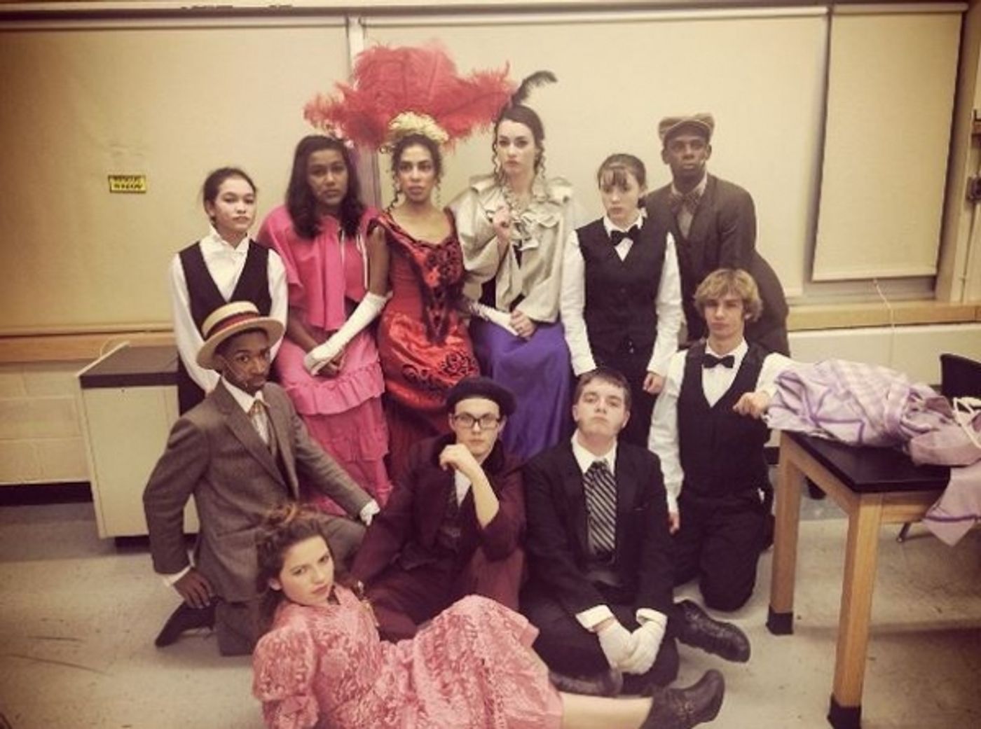 Photo Flash: Saturday Intermission Pics Nov. 22 - Part 2 - HONEYMOON IN VEGAS Shoots First #SIP, and More!  Image