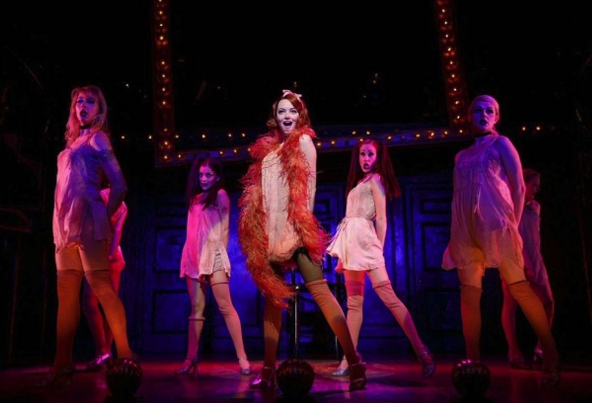  Kristin Olness, Andrea Goss, Emma Stone, Kaleigh Cronin, Gayle Rankin, Stacey Sipowicz at 