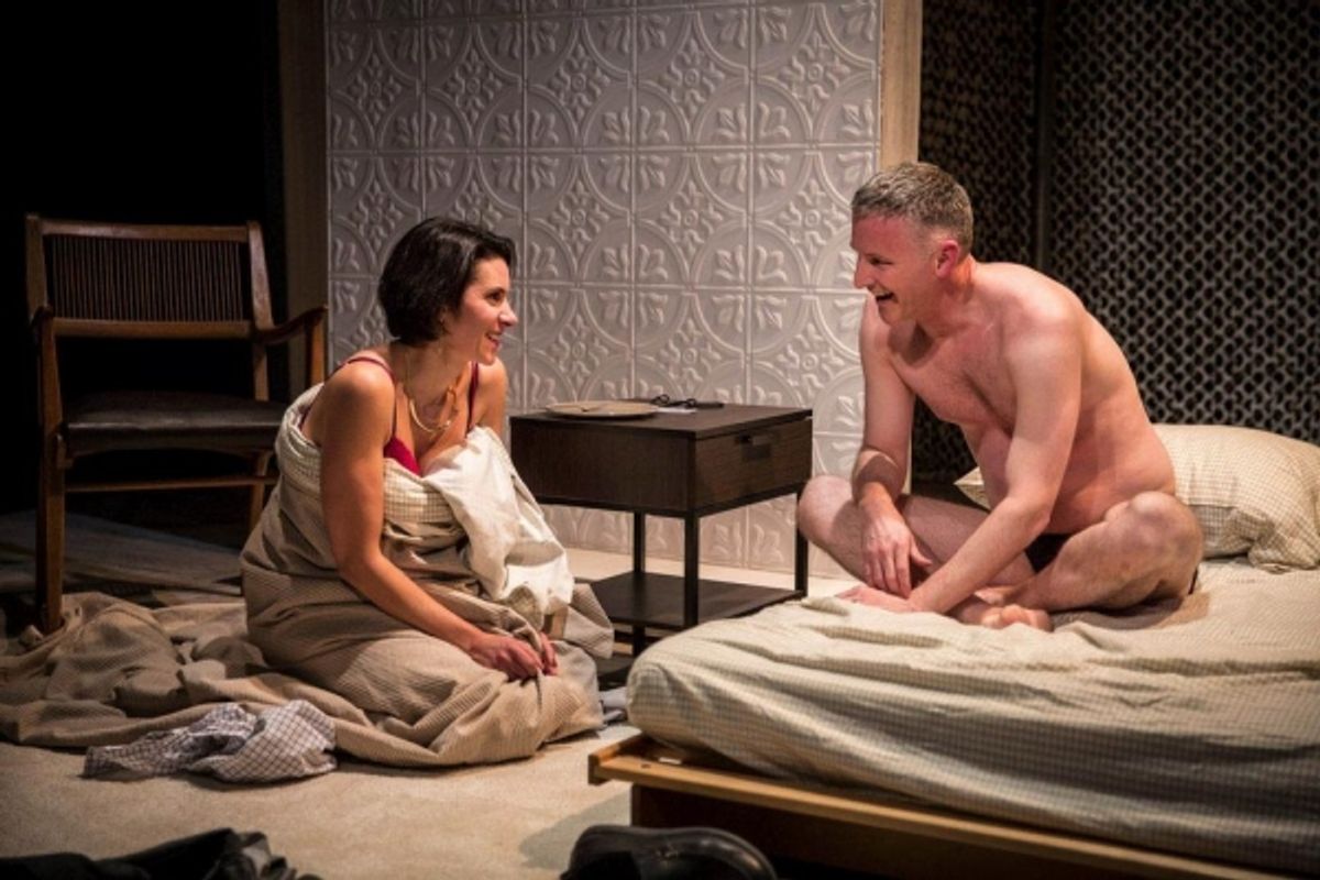 Samara Harris and Patrick Gannon at 