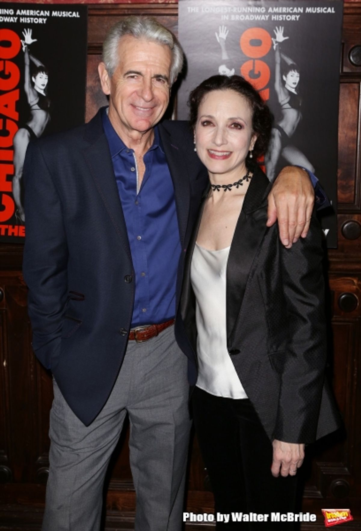 James Naughton and Bebe Neuwirth  at 