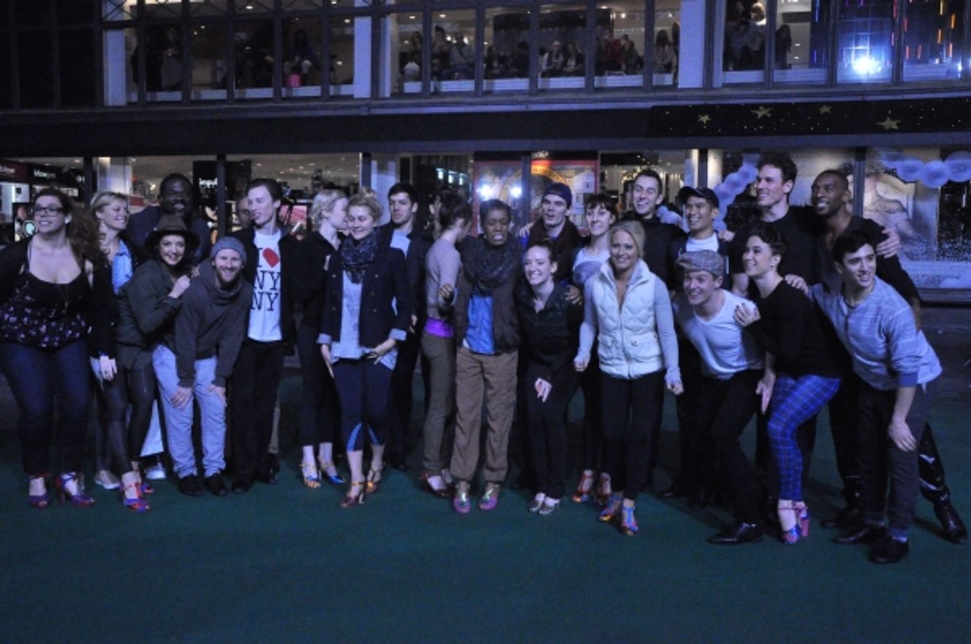 Photo Coverage: Inside Rehearsal for Macy's 88th Annual Thanksgiving Day Parade with HONEYMOON IN VEGAS, ON THE TOWN & More  Image