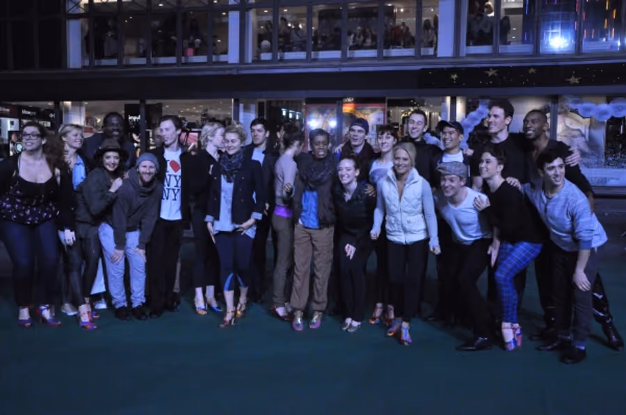 Photo Coverage: Inside Rehearsal for Macy's 88th Annual Thanksgiving Day Parade with HONEYMOON IN VEGAS, ON THE TOWN & More Image