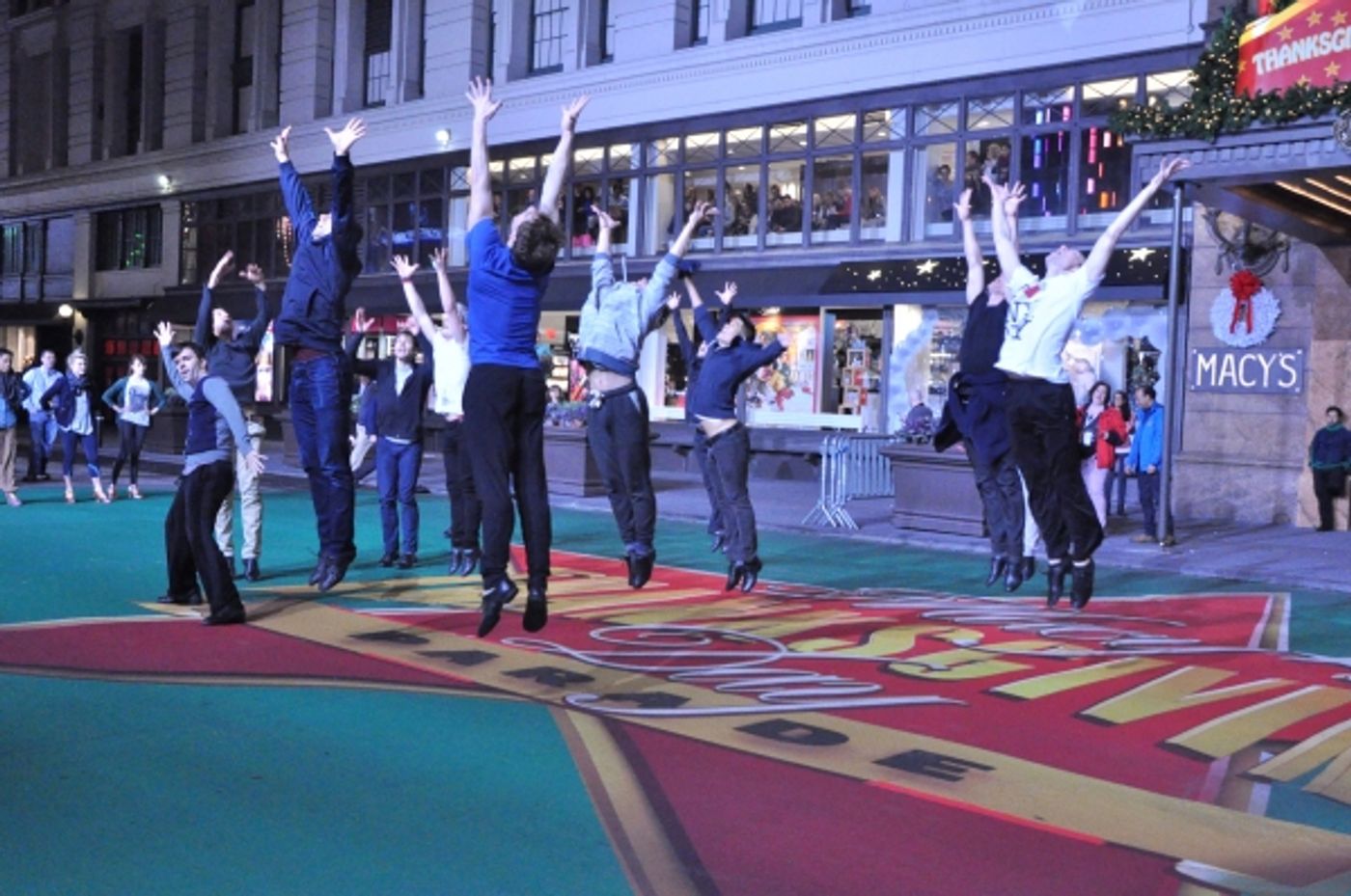 Photo Coverage: Inside Rehearsal for Macy's 88th Annual Thanksgiving Day Parade with HONEYMOON IN VEGAS, ON THE TOWN & More  Image