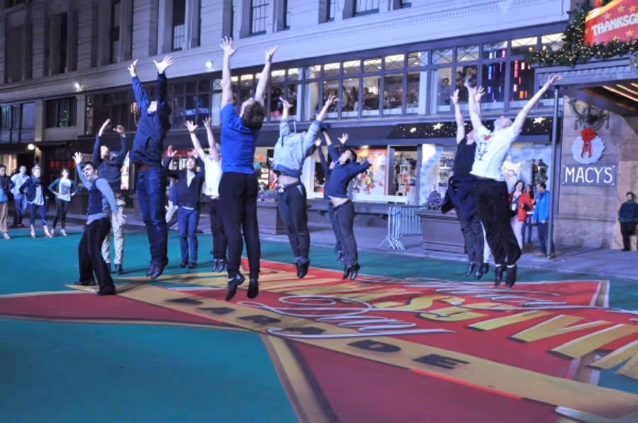 Photo Coverage: Inside Rehearsal for Macy's 88th Annual Thanksgiving Day Parade with HONEYMOON IN VEGAS, ON THE TOWN & More Image