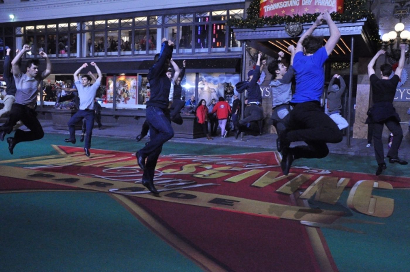 Photo Coverage: Inside Rehearsal for Macy's 88th Annual Thanksgiving Day Parade with HONEYMOON IN VEGAS, ON THE TOWN & More  Image