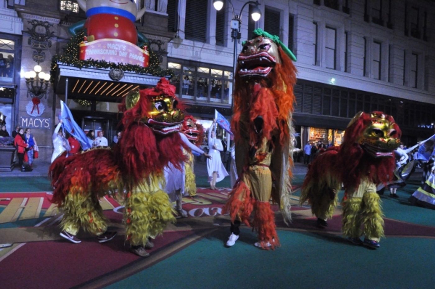 Photo Coverage: Inside Rehearsal for Macy's 88th Annual Thanksgiving Day Parade with HONEYMOON IN VEGAS, ON THE TOWN & More  Image