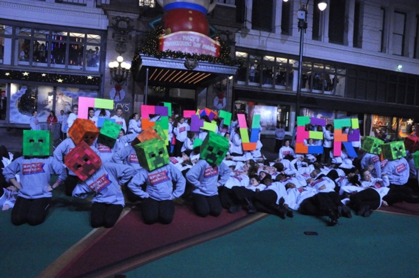 Photo Coverage: Inside Rehearsal for Macy's 88th Annual Thanksgiving Day Parade with HONEYMOON IN VEGAS, ON THE TOWN & More  Image