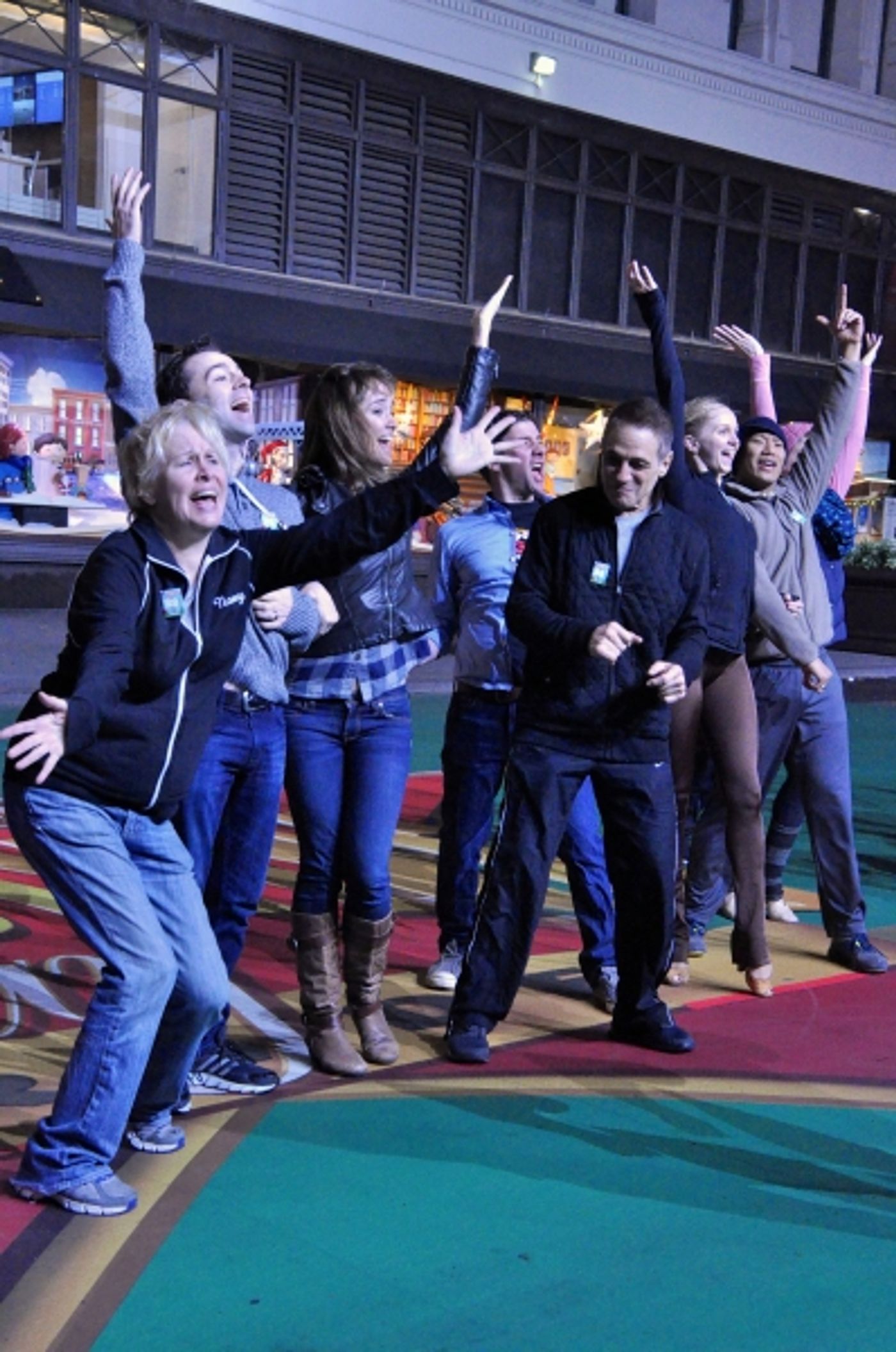 Photo Coverage: Inside Rehearsal for Macy's 88th Annual Thanksgiving Day Parade with HONEYMOON IN VEGAS, ON THE TOWN & More  Image