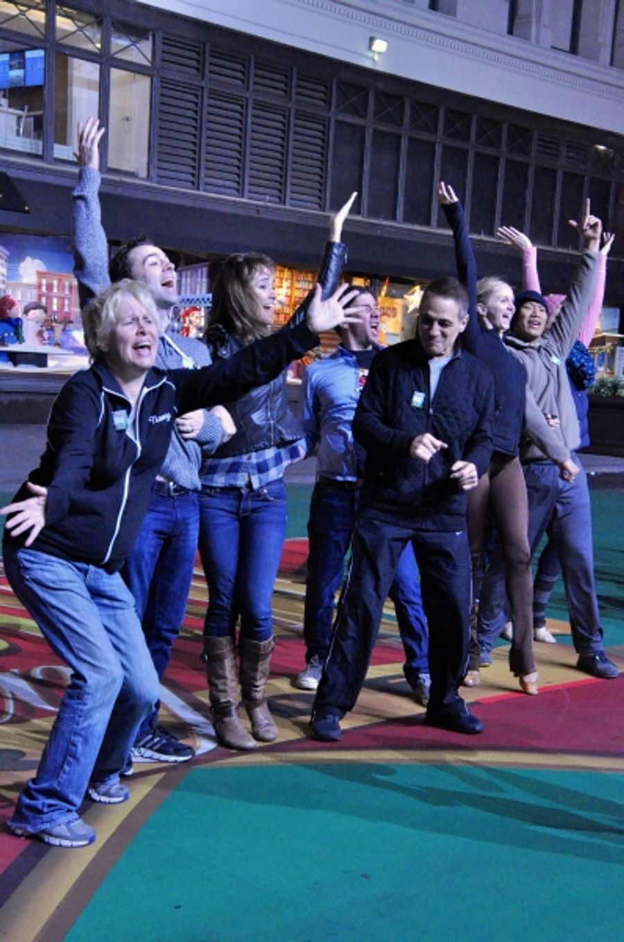 Photo Coverage: Inside Rehearsal for Macy's 88th Annual Thanksgiving Day Parade with HONEYMOON IN VEGAS, ON THE TOWN & More Image