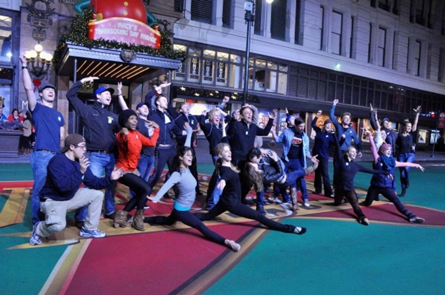 Photo Coverage: Inside Rehearsal for Macy's 88th Annual Thanksgiving Day Parade with HONEYMOON IN VEGAS, ON THE TOWN & More Image