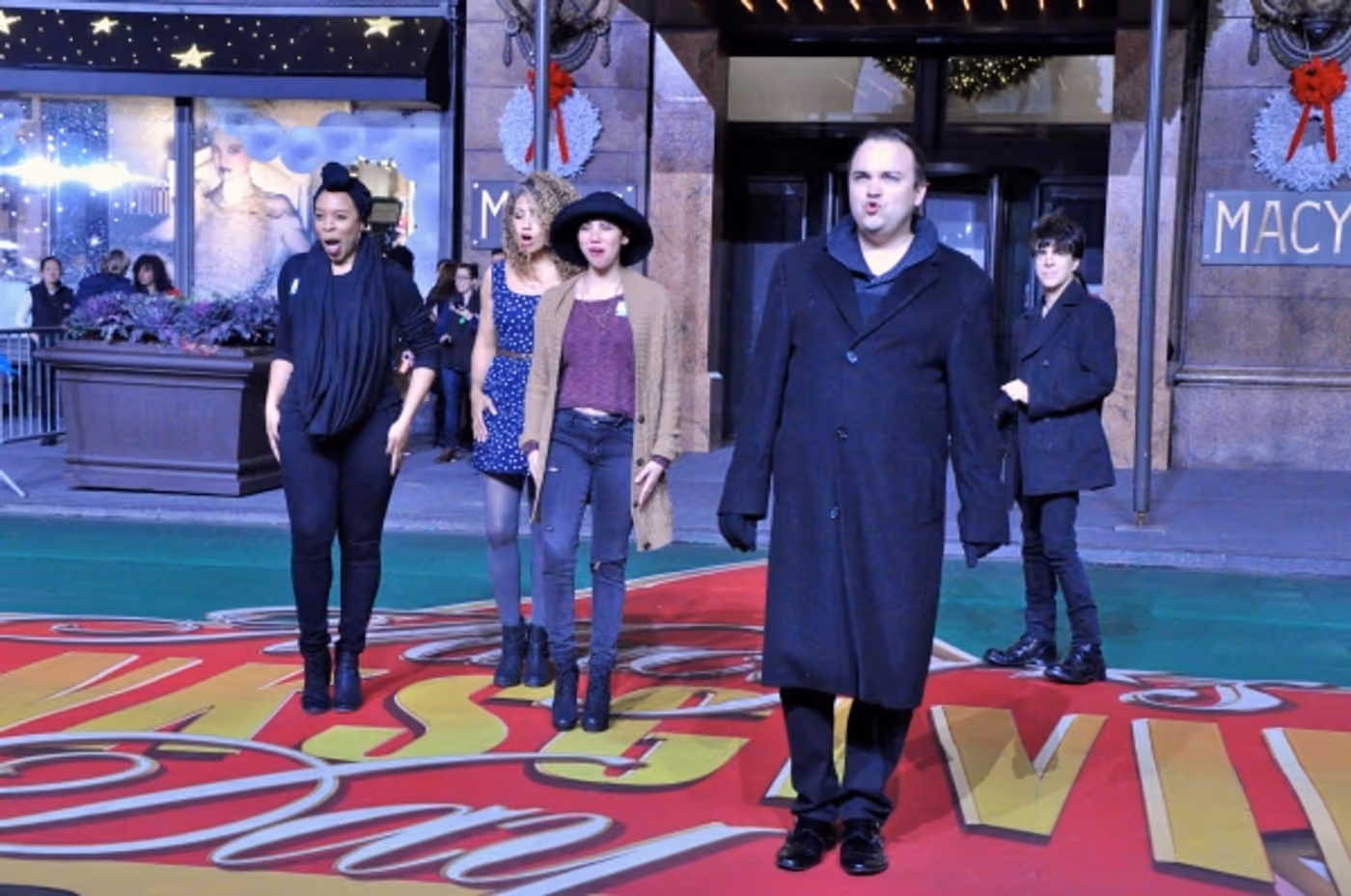 Photo Coverage: Inside Rehearsal for Macy's 88th Annual Thanksgiving Day Parade with HONEYMOON IN VEGAS, ON THE TOWN & More  Image