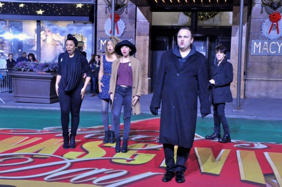 Photo Coverage: Inside Rehearsal for Macy's 88th Annual Thanksgiving Day Parade with HONEYMOON IN VEGAS, ON THE TOWN & More Image