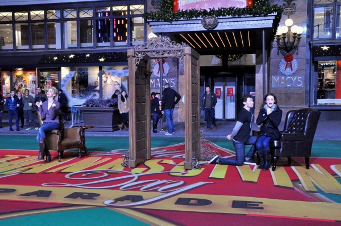 Photo Coverage: Inside Rehearsal for Macy's 88th Annual Thanksgiving Day Parade with HONEYMOON IN VEGAS, ON THE TOWN & More  Image