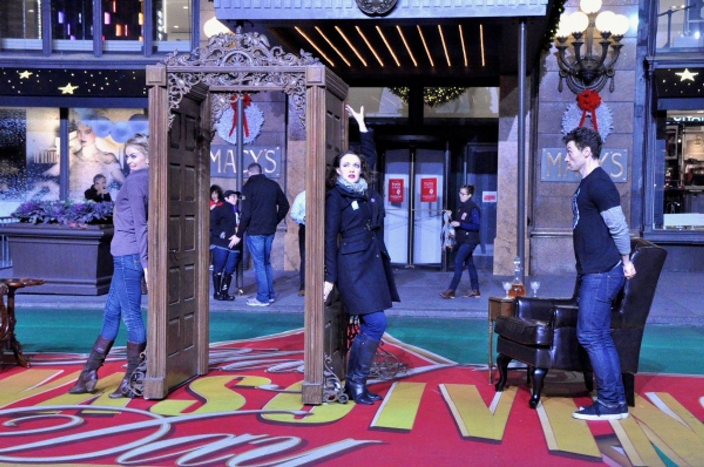 Photo Coverage: Inside Rehearsal for Macy's 88th Annual Thanksgiving Day Parade with HONEYMOON IN VEGAS, ON THE TOWN & More  Image