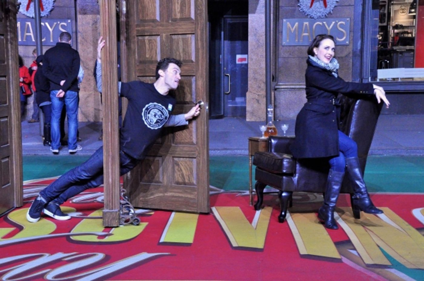 Photo Coverage: Inside Rehearsal for Macy's 88th Annual Thanksgiving Day Parade with HONEYMOON IN VEGAS, ON THE TOWN & More  Image