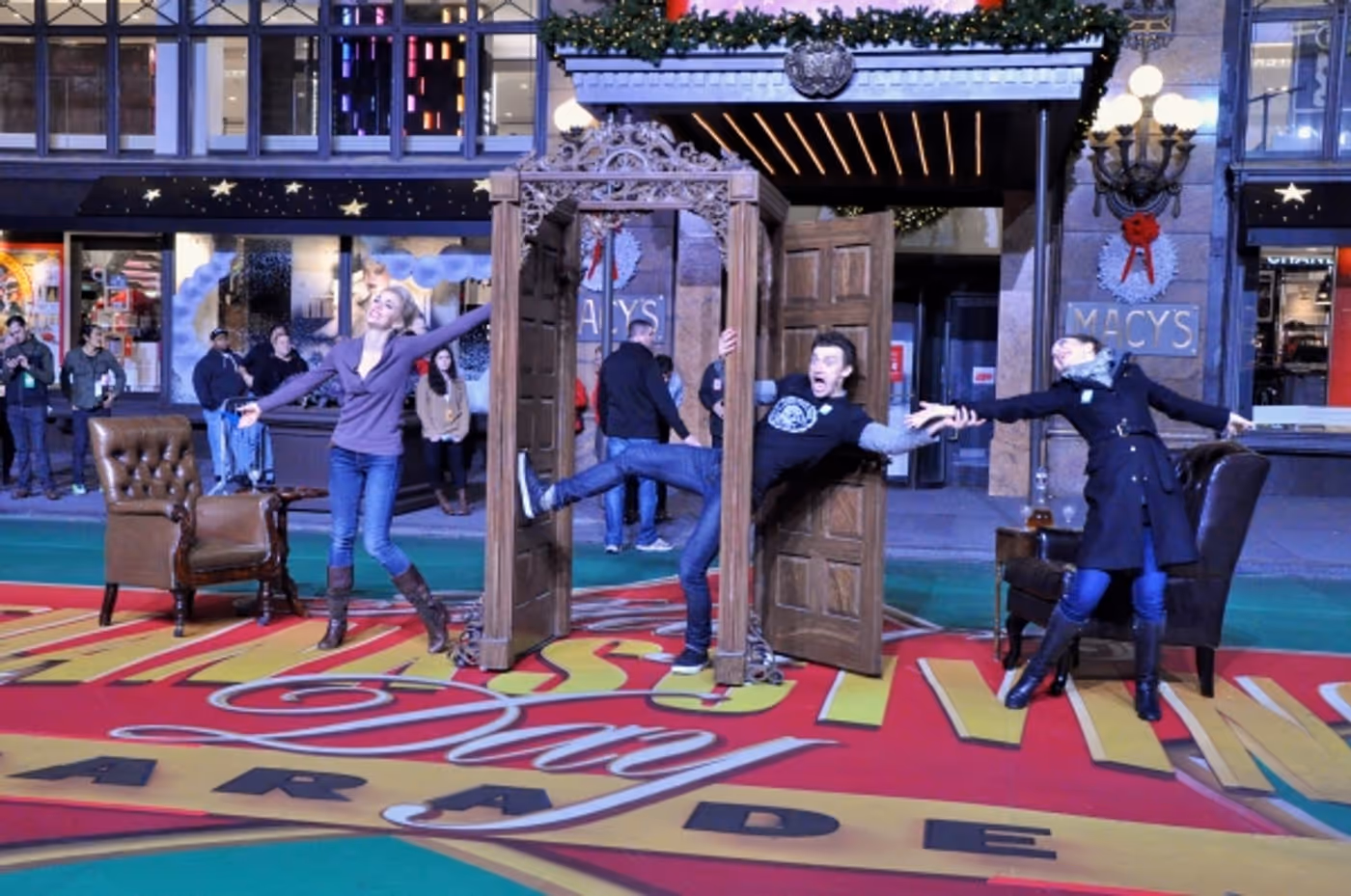 Photo Coverage: Inside Rehearsal for Macy's 88th Annual Thanksgiving Day Parade with HONEYMOON IN VEGAS, ON THE TOWN & More  Image