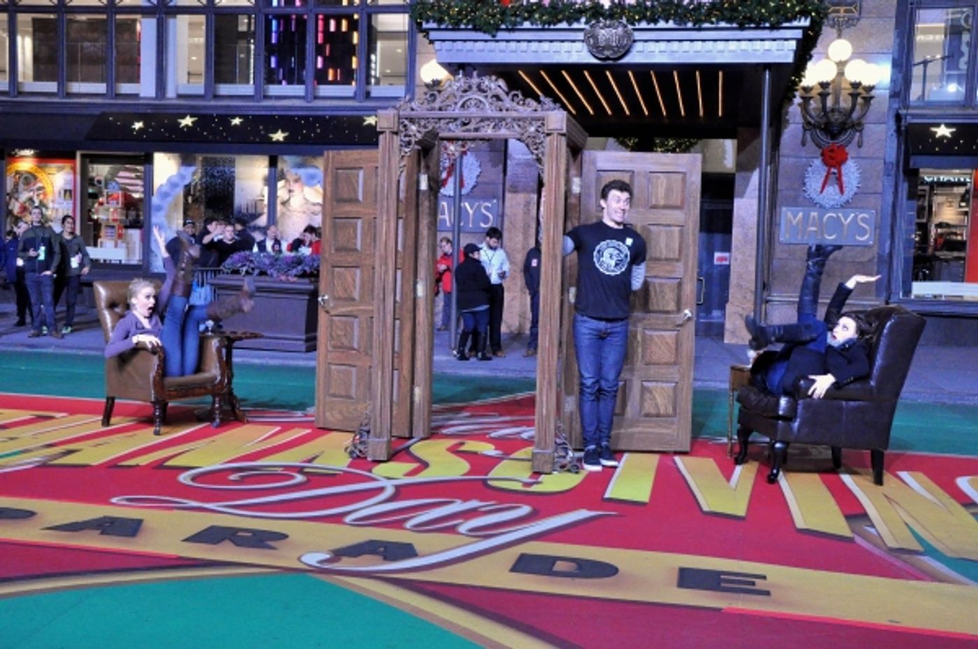 Photo Coverage: Inside Rehearsal for Macy's 88th Annual Thanksgiving Day Parade with HONEYMOON IN VEGAS, ON THE TOWN & More  Image